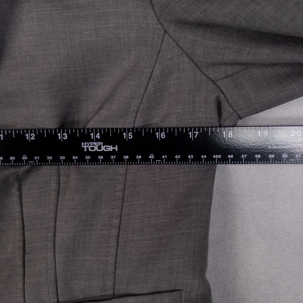 Kasper Womens Blazer Size 6 Gray Two Button Professional Career Suit Jacket